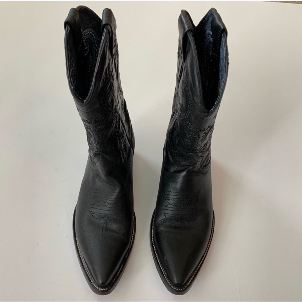 Real Vaquero Leather Cowboy boots